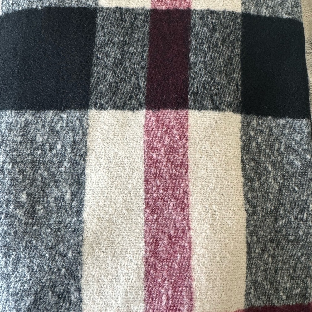 Plaid Oversized Blanket Scarf - Picture 4 of 4
